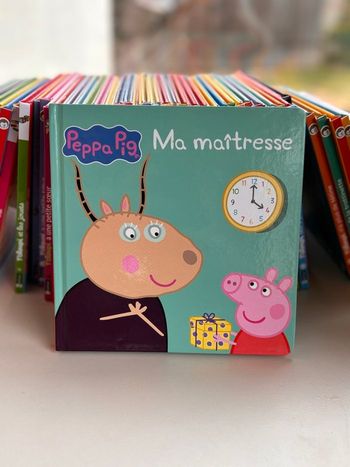 Livre peppa pig ma maîtresse 