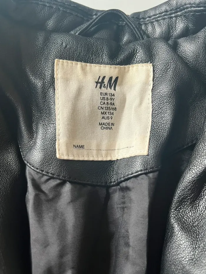 Veste similicuir - photo numéro 2