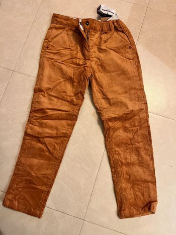 Pantalon velours camel