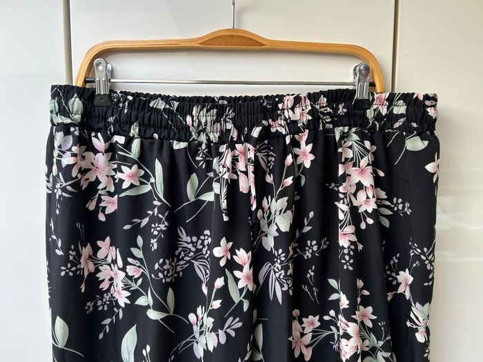Pantalon fluide élastique noir Emery Rose - Taille 3XL - photo numéro 2