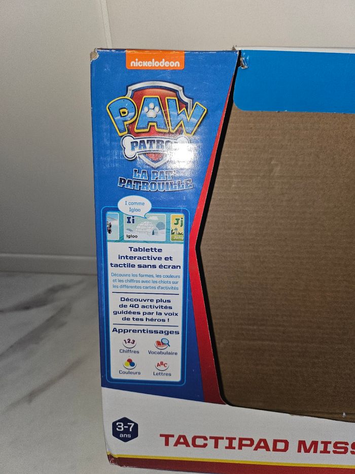 Tablette éducatif, vtech, paw patrol, jeux ludique, fiche d'activité - photo numéro 4