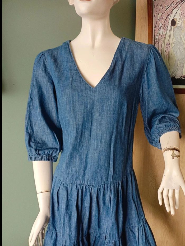 Robe en jean foncée Gémo 36 - photo numéro 2