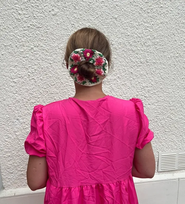 Chouchou crochet tricot - photo numéro 6