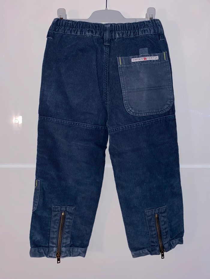 Pantalon en velours côtelé uni - photo numéro 6