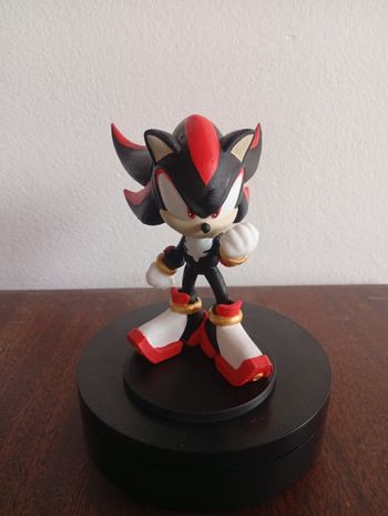 Figurine Shadow the hedgehog impression 3d