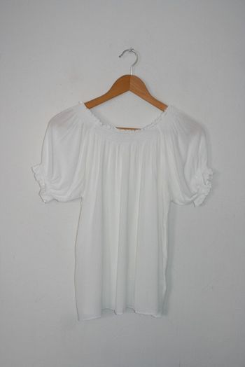 Haut blanc Zeeman taille 46