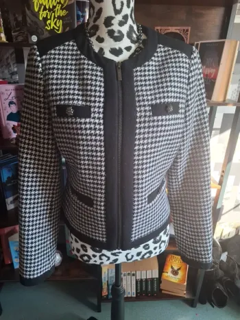 Veste Morgan  pied de poule