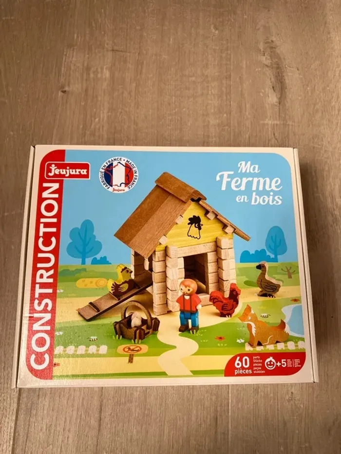 Ma ferme en bois 60 pièces jeujura