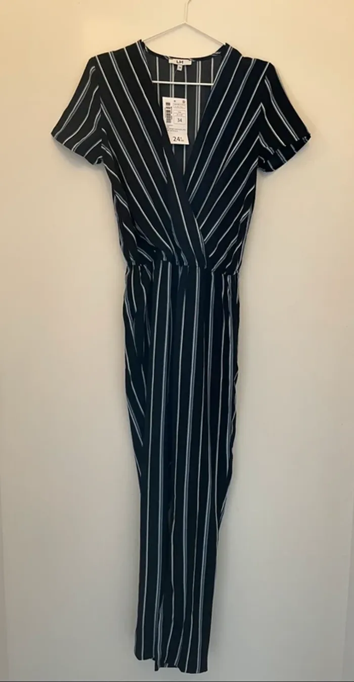 Combinaison pantalon rayée LH