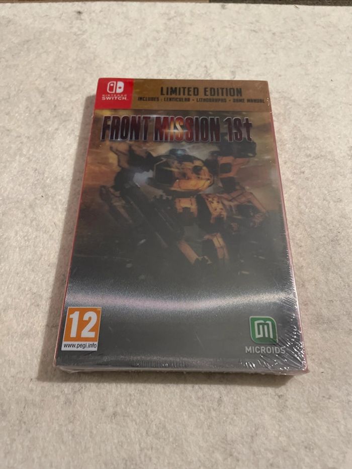 Front Mission 1st Remake Limited Edition Jeu Nintendo Switch FR - photo numéro 1