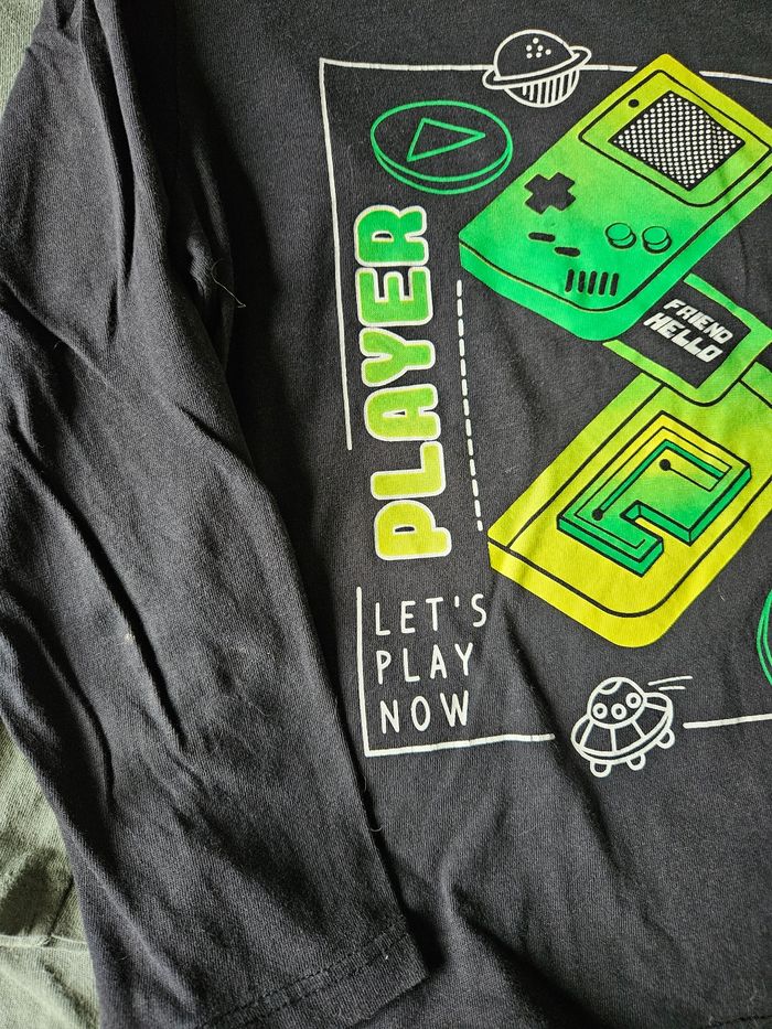 Lot de 7 tee-shirts ML, 6 ans - photo numéro 7