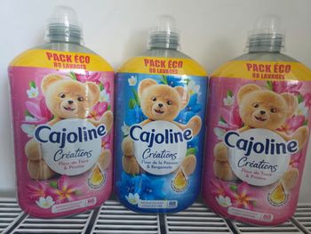 Lot de 3 Assouplissants Cajoline