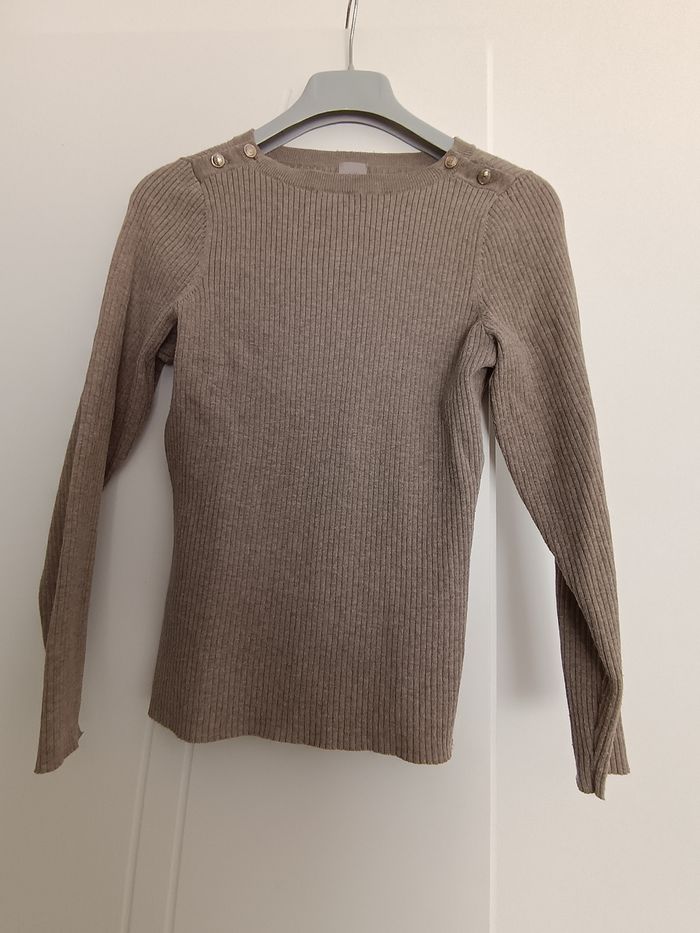 Pull côtelé