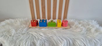 Jouet montessori multicolore 