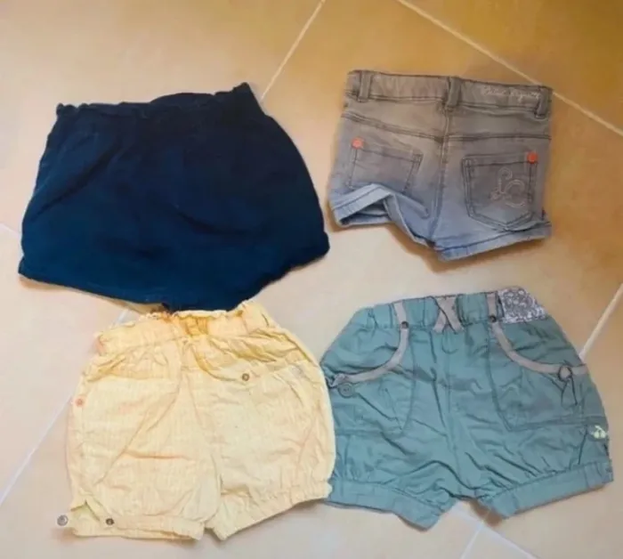 Lot 4 short fille - photo numéro 2
