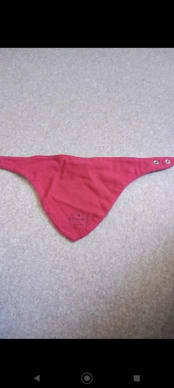 Bavoir bandana p'tit bisou