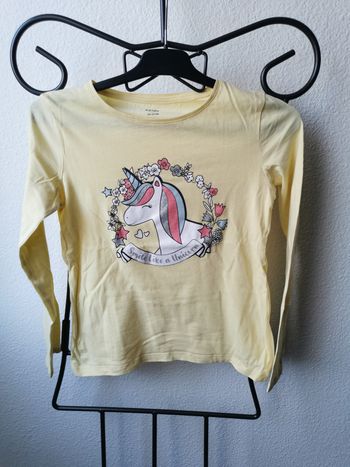 Tee Shirt jaune KIABI