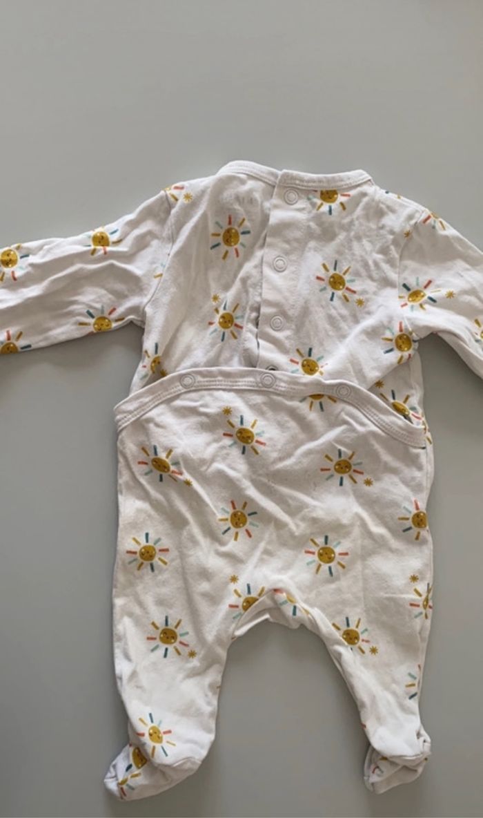 Lot de 5 pyjamas été 1 mois - photo numéro 3
