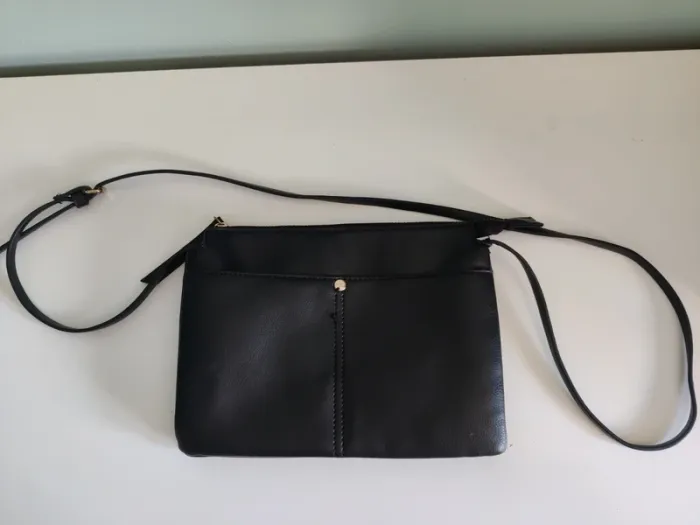 Sac a bandoulière noir Kiabi