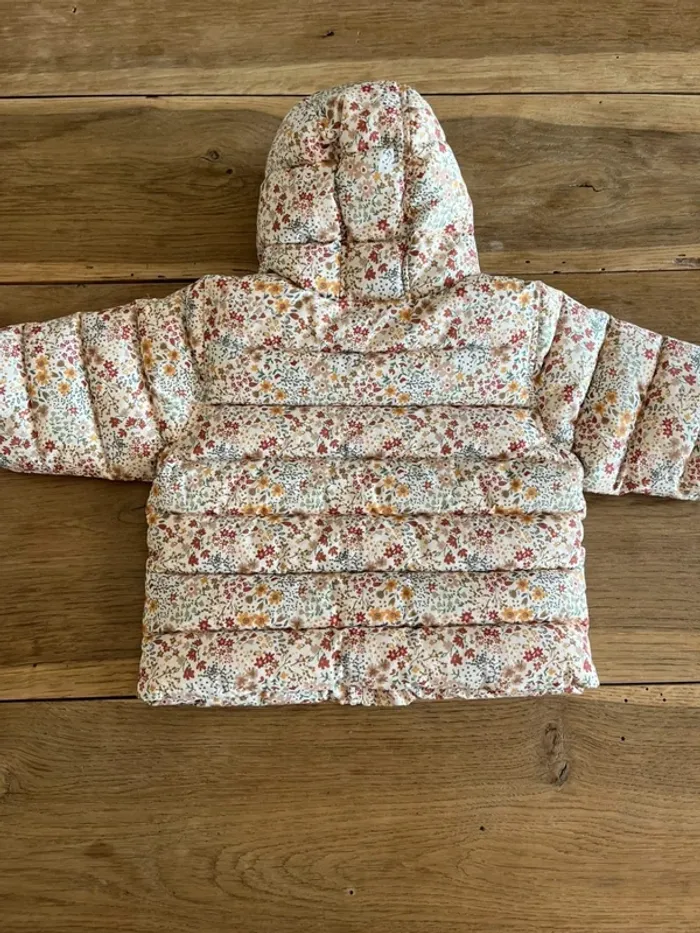 Doudoune fleurie Petit Bateau neuve - photo numéro 8