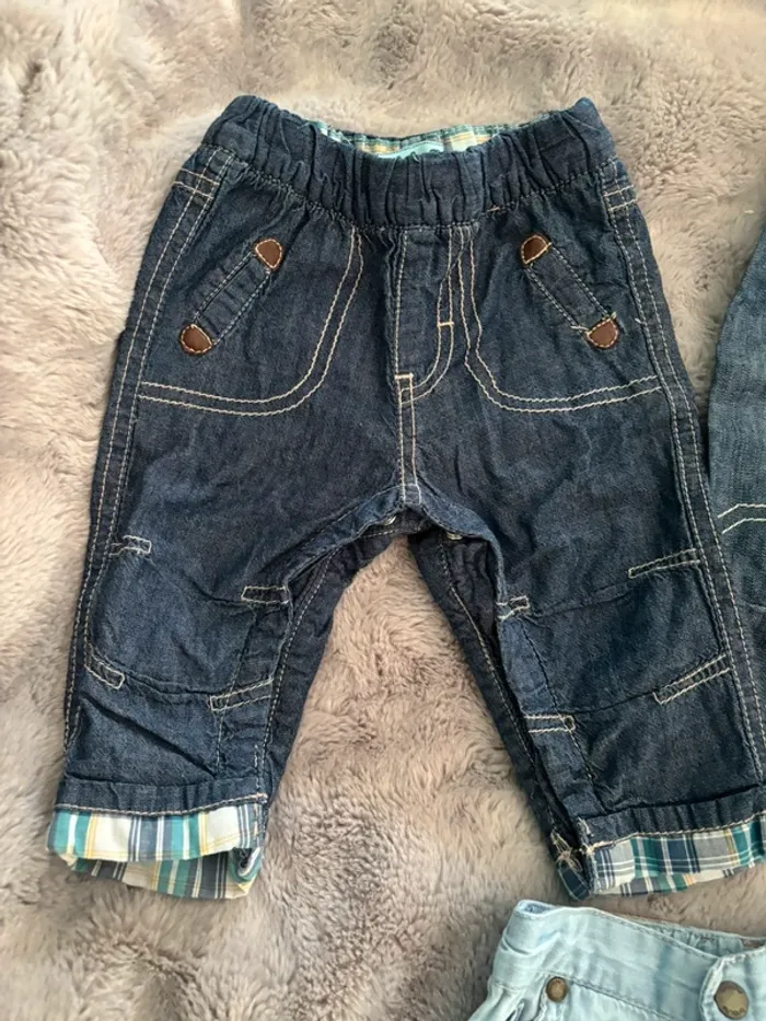Lot de 3 jeans & 1 pantalon - photo numéro 3