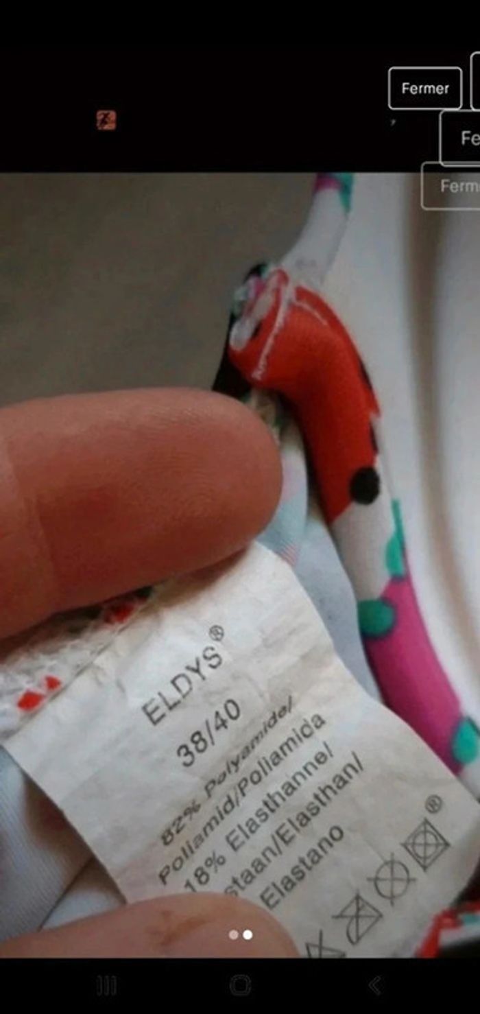 Maillot de bain femme taille 38-40 - photo numéro 2