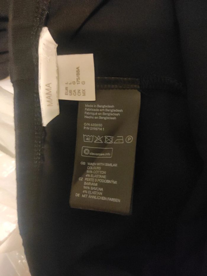Legging de grossesse h et m taille l - photo numéro 3