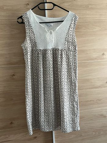 Robe longueur genoux blanche