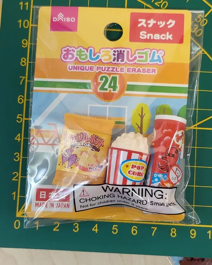 Gommes Daiso "Omoshiro keshigomu" : Snacks - photo numéro 3