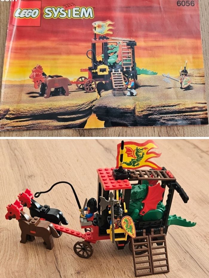 Lego de collection - chariot du dragons