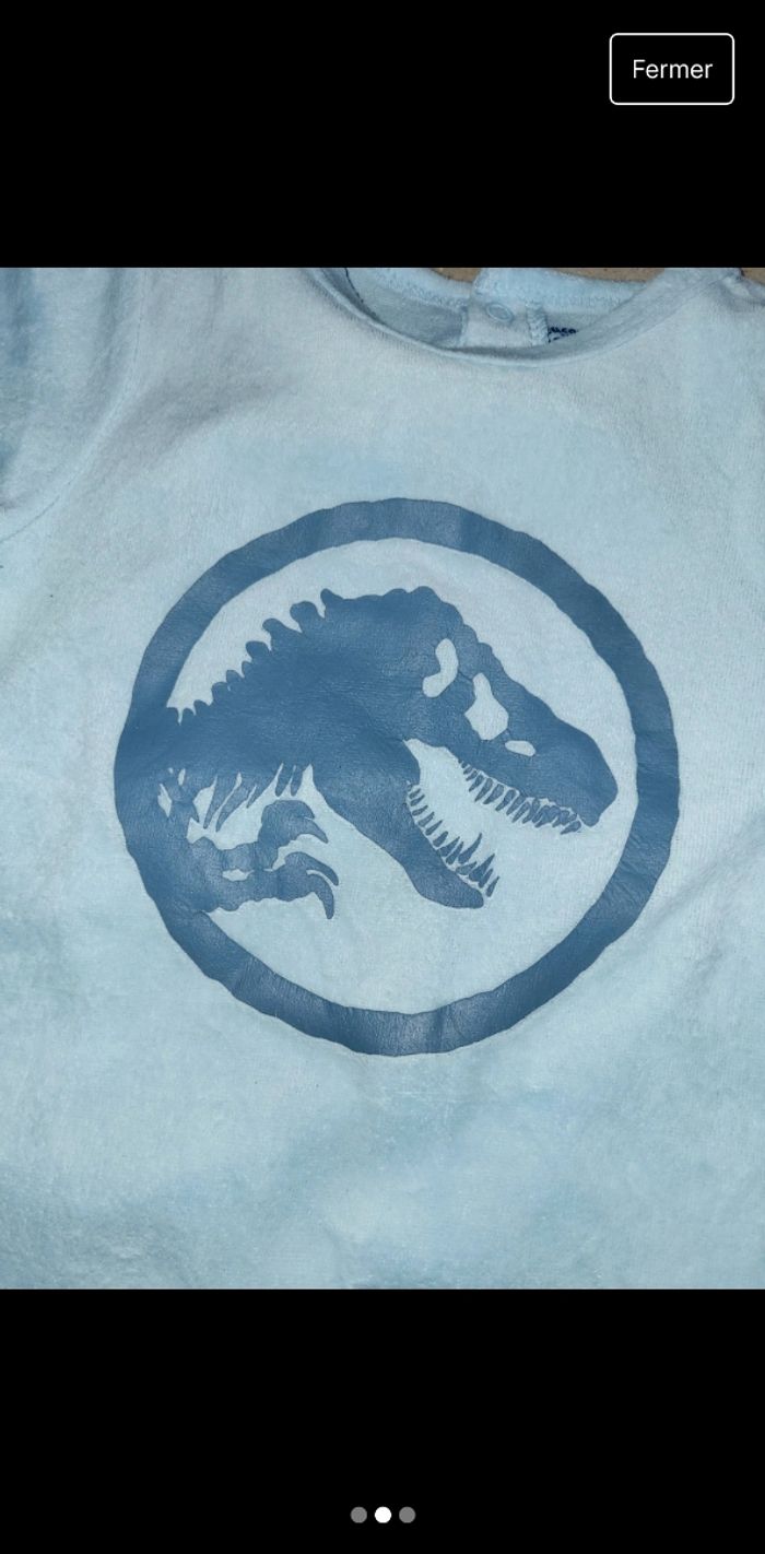 Pyjama dinosaure T-rex 18 mois - photo numéro 2