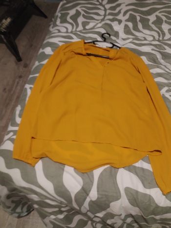 Blouse moutarde