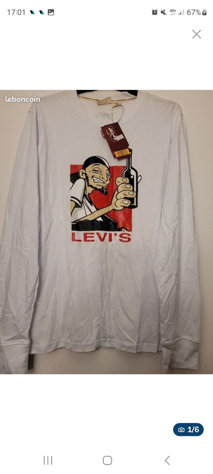 Sweat manches longues Homme-Taille M