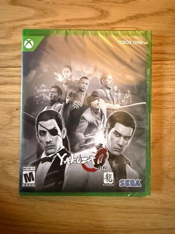 Yakuza 0 Zero - Jeu Microsoft Xbox One / Series X NEUF sous blister Limited Run Games LRG#034