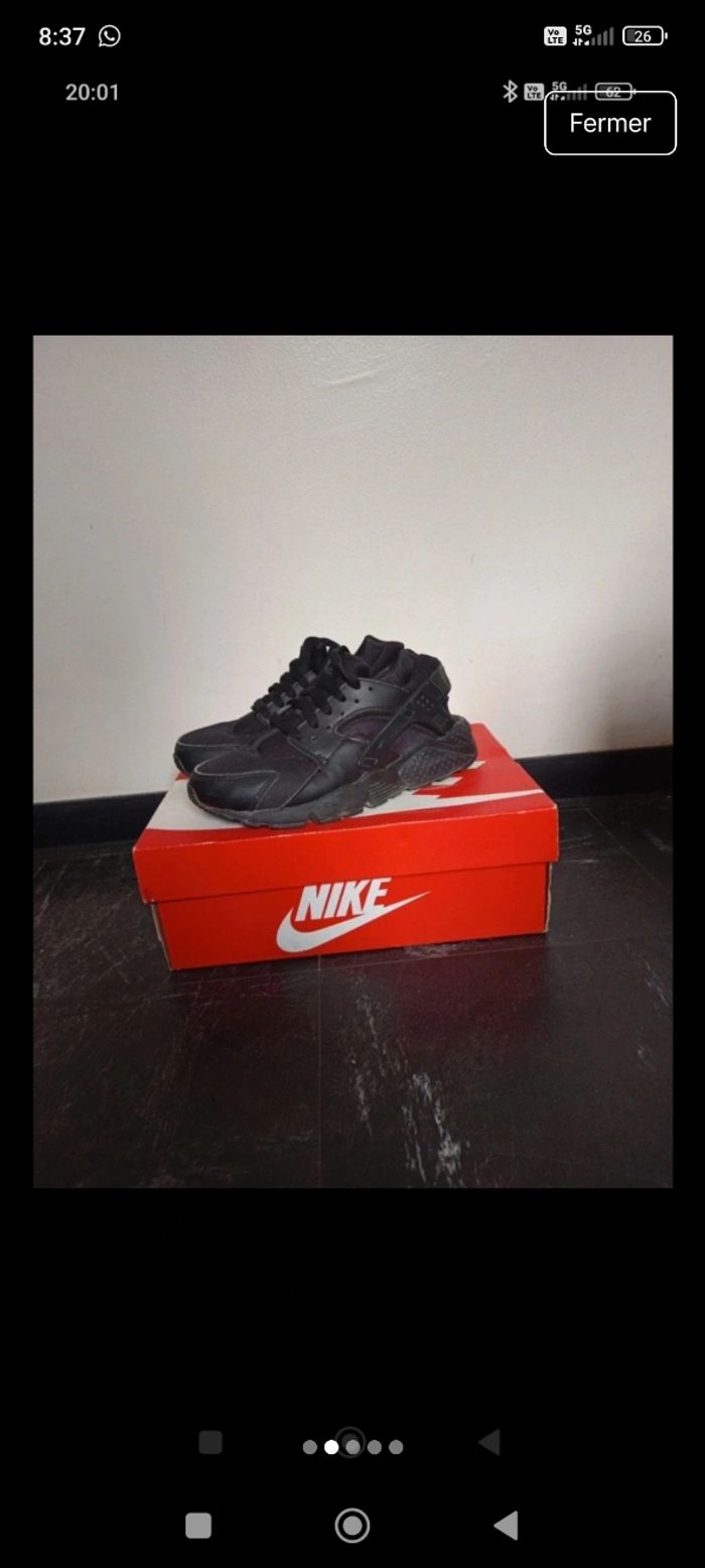 Huarache Nike noir - photo numéro 3