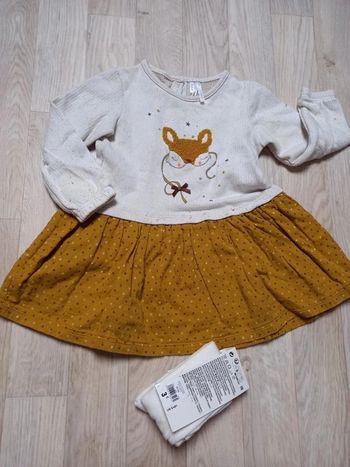 Robe et collants neufs