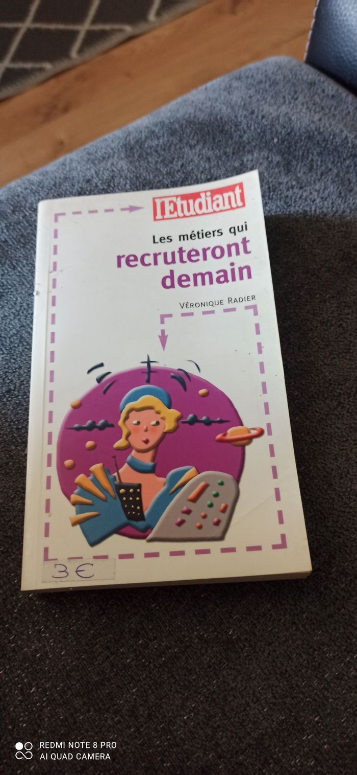 Livre Les metiers qui recruteront demain