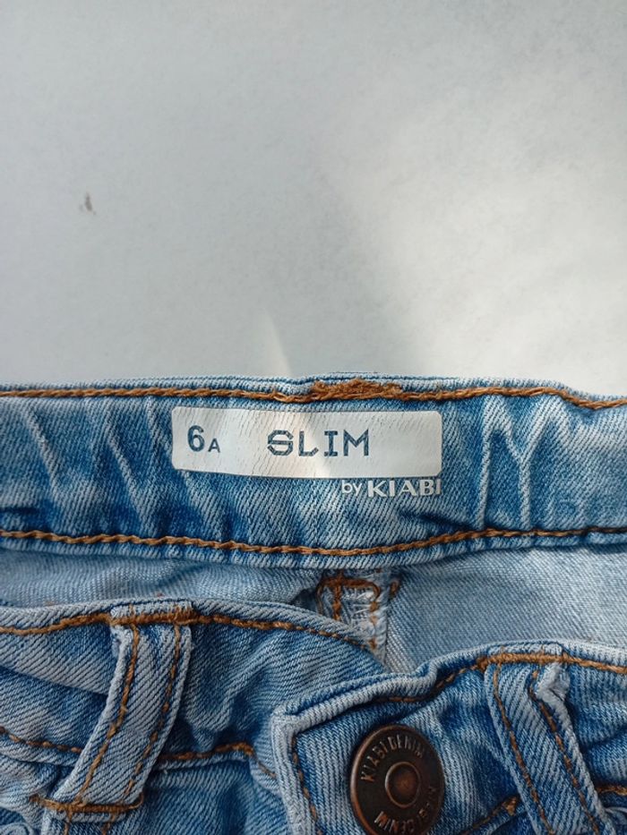 Short en jean Kiabi taille 6 ans - photo numéro 5