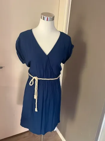 Etam, robe bleu marine femme, taille 38