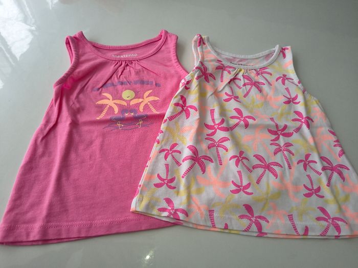 Lot de 2 Tshirt bébé fille