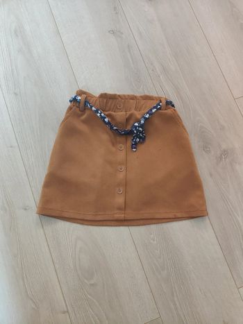 Jupe velours lulu castagnette