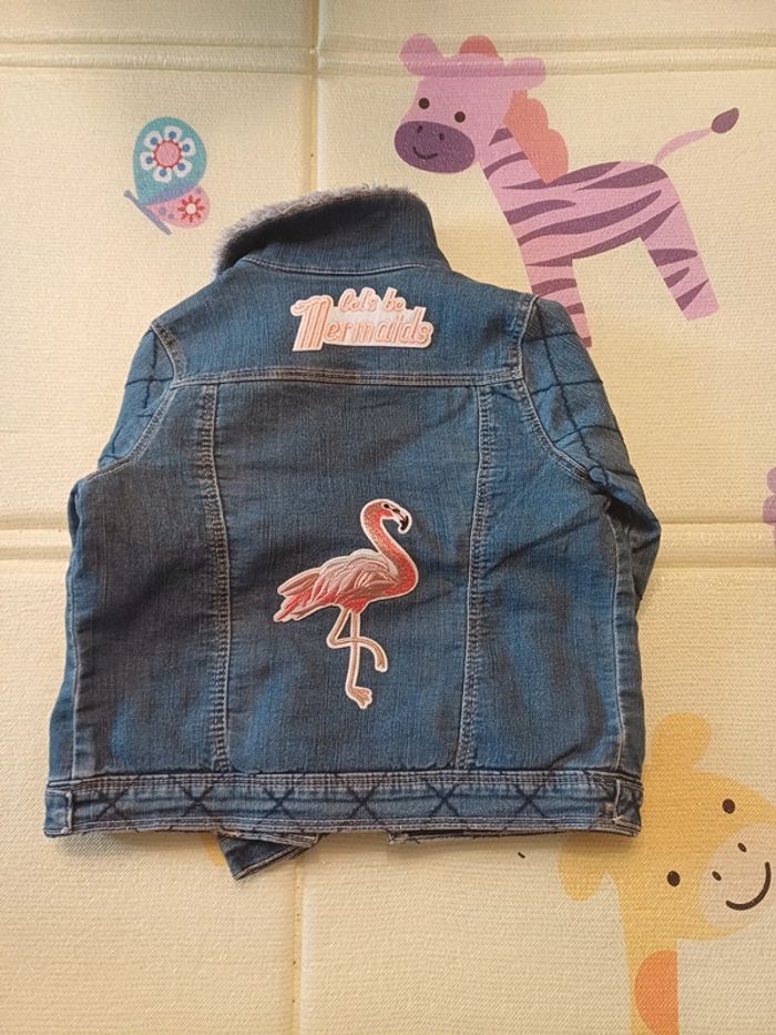 Veste en jeans 4 ans - photo numéro 8