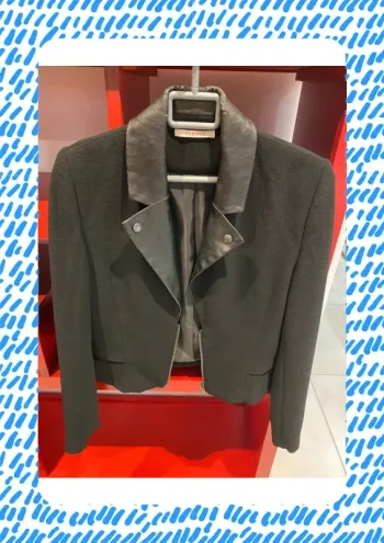 Blazer camaïeu noir 38 M
