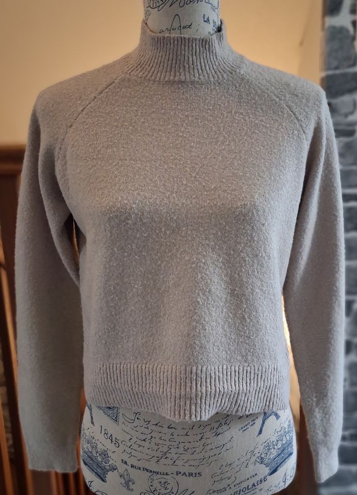 Pull court beige - photo numéro 1