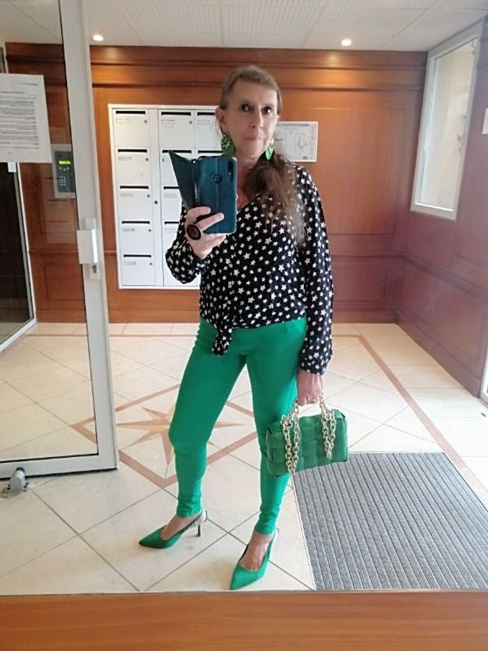 Blouse étoiles ZARA