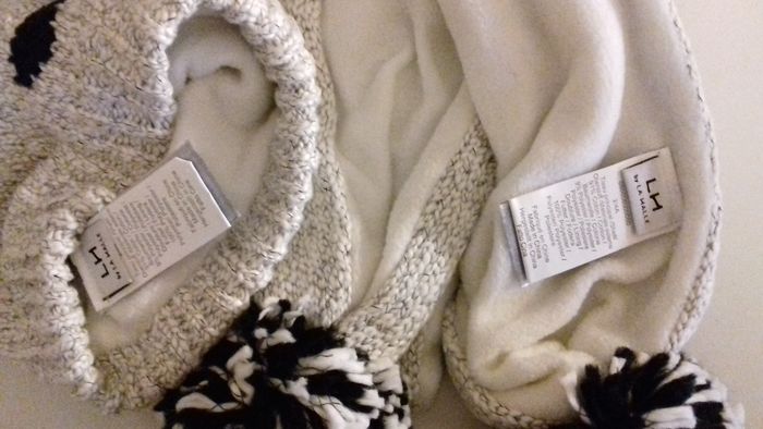 Ensemble bonnet écharpe petit Panda - La Halle - 2 à 4 ans - Neuf - photo numéro 5