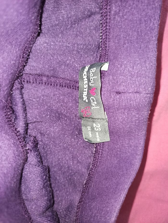 Jogging velours violet - photo numéro 2