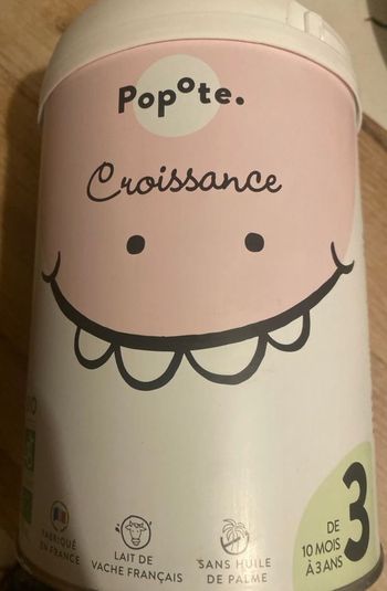 Lait popote 3 eme âge 800g