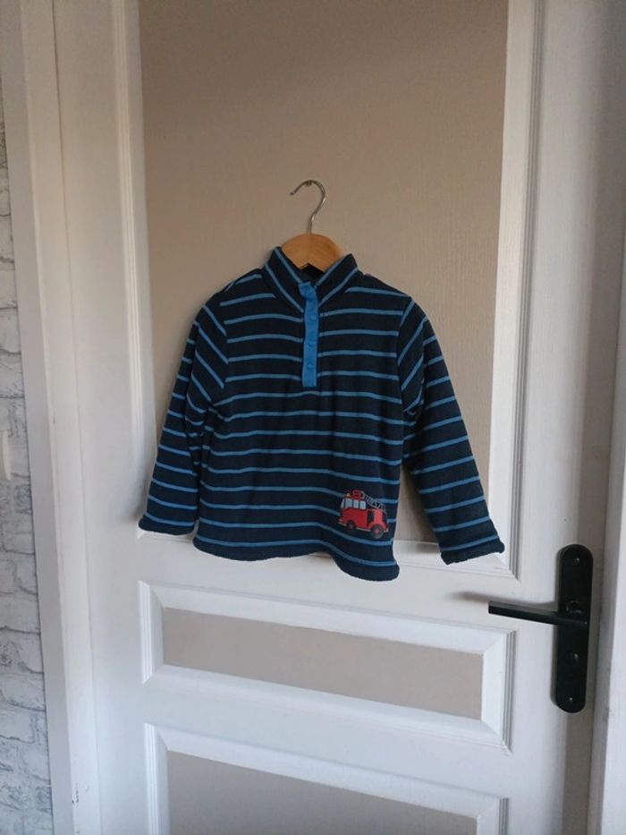 Pull garçon 3 ans chaud et réversible - photo numéro 3