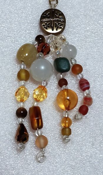 Porte clés bijoux de sac "BBJ"